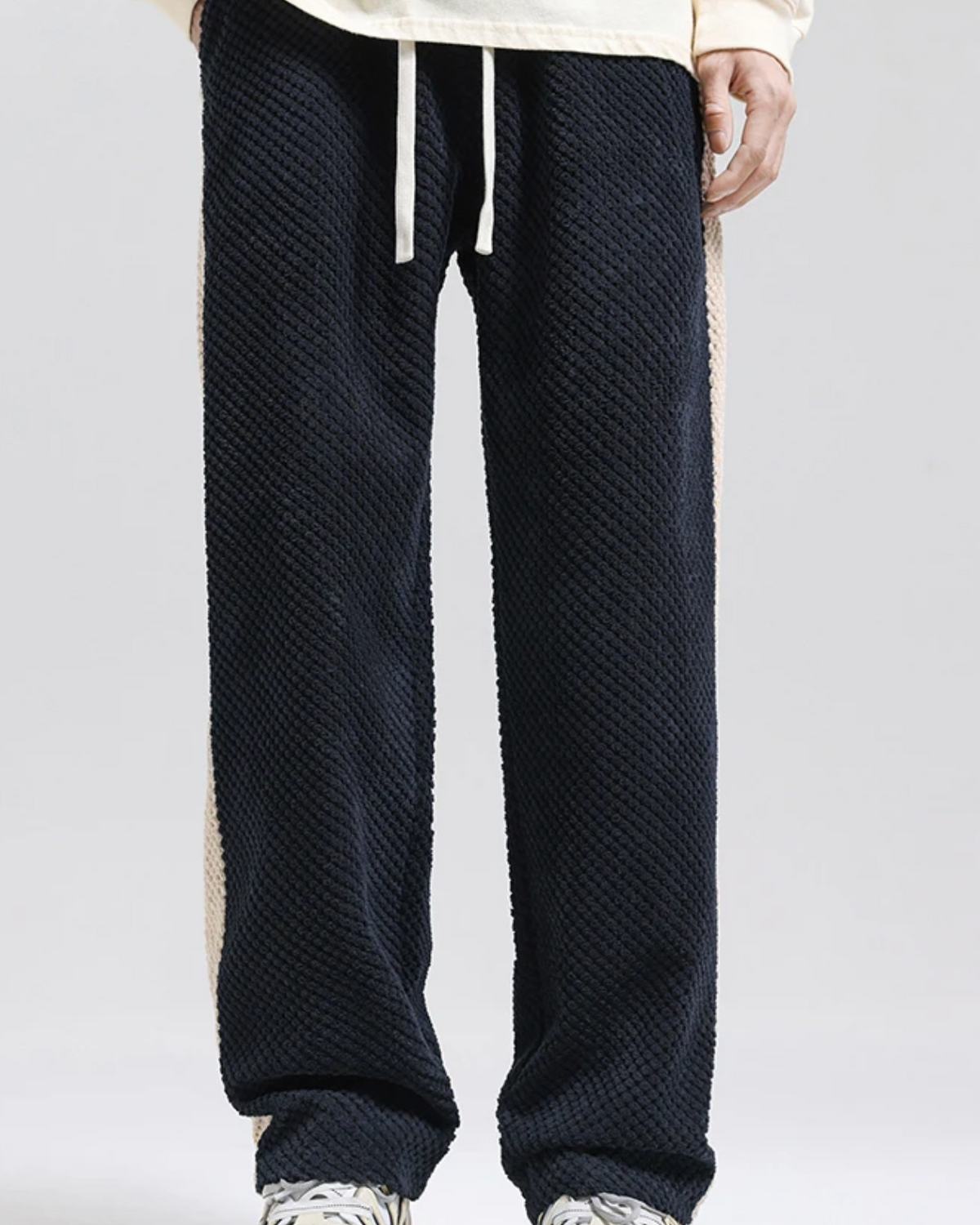 Pantalones de Chándal para Hombre de Terciopelo Acanalado