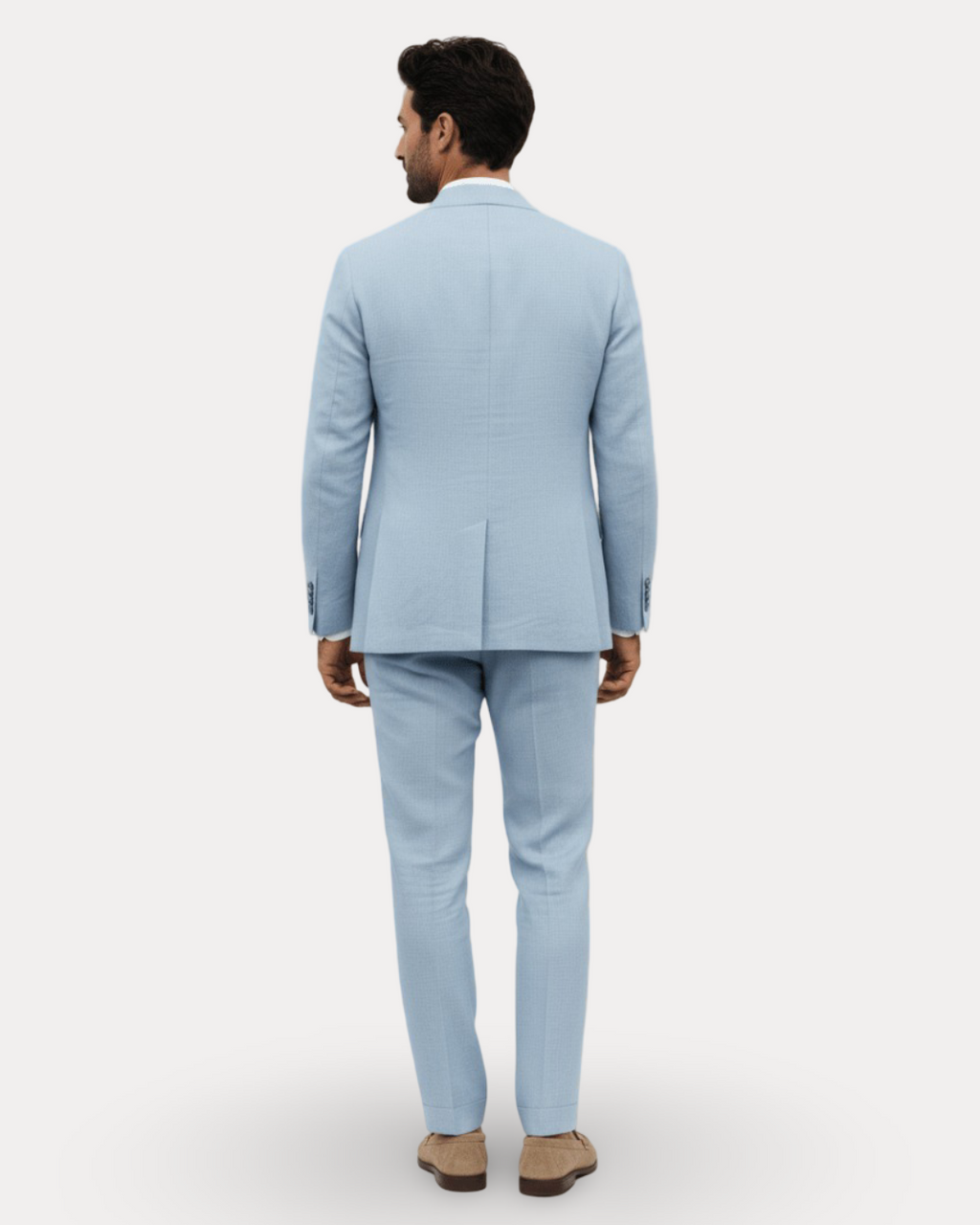 Traje de Hombre a Medida de Lino Transpirable