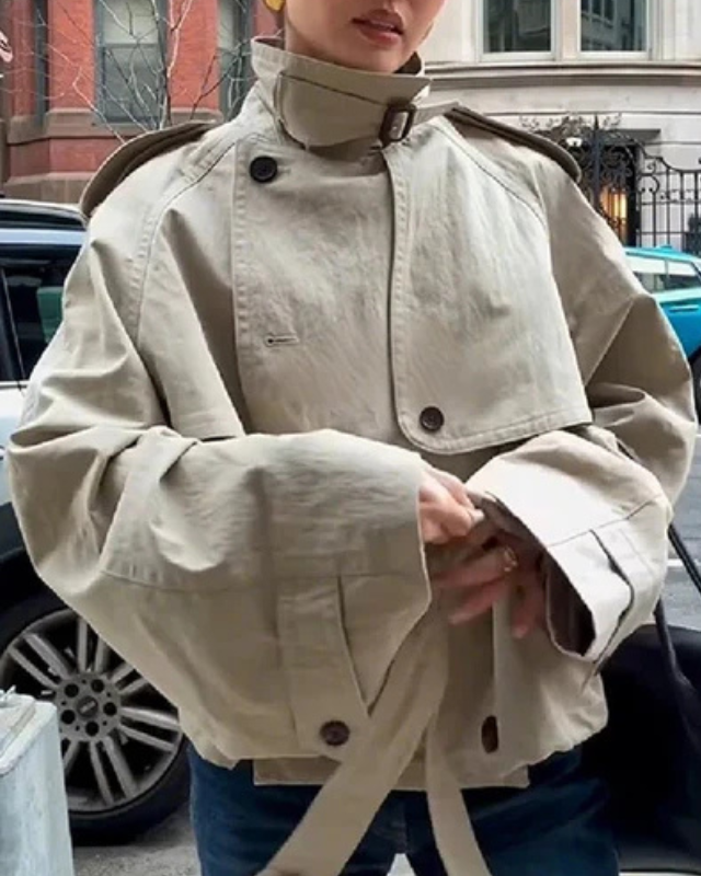 Gabardina Oversize para Mujer