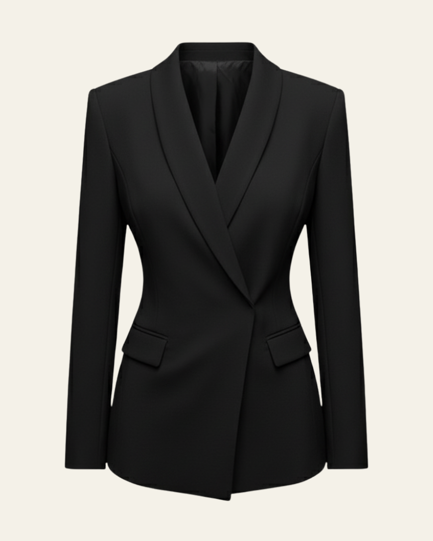 Blazer de Mujer con Solapas Cruzadas
