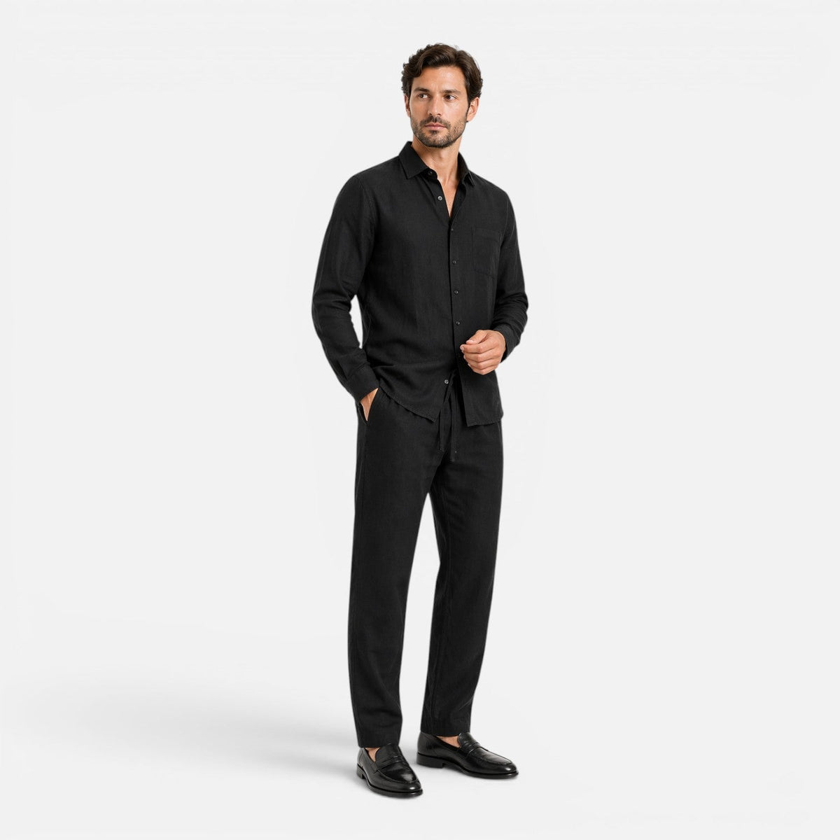 Conjunto de Verano de Lino para hombre