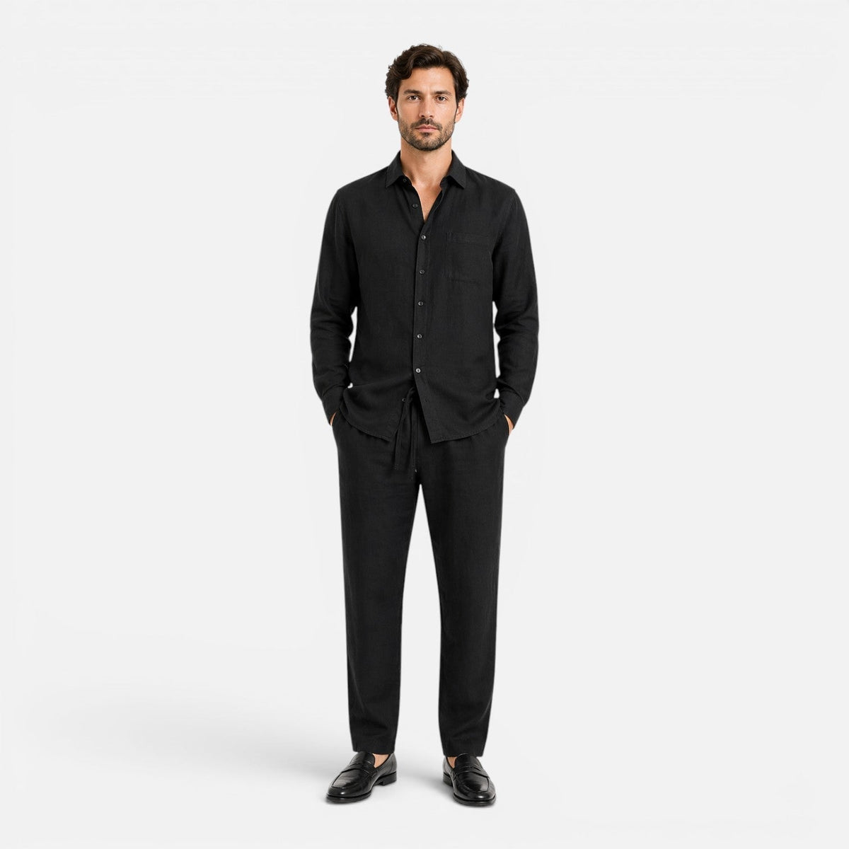 Conjunto de Verano de Lino para hombre