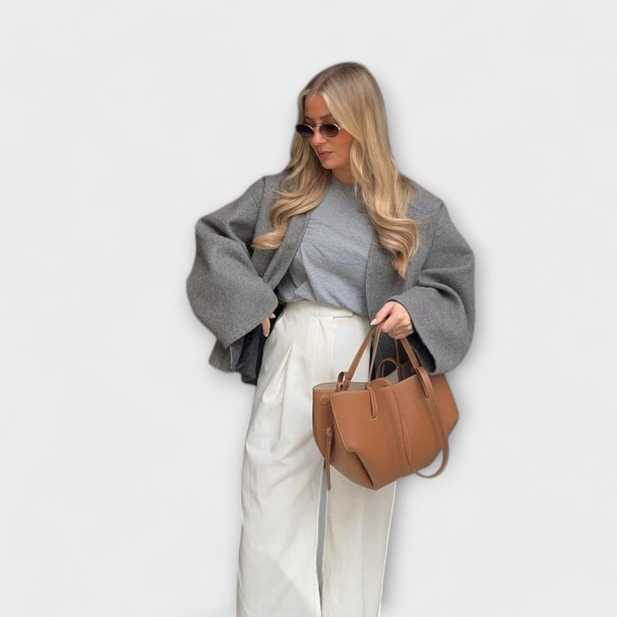 Zoe | Bolso de Hombro para Mujer de Piel Auténtica