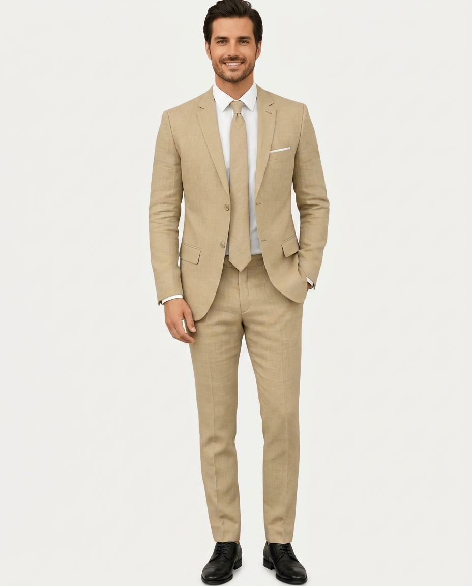 Traje de Hombre de Corte Entallado