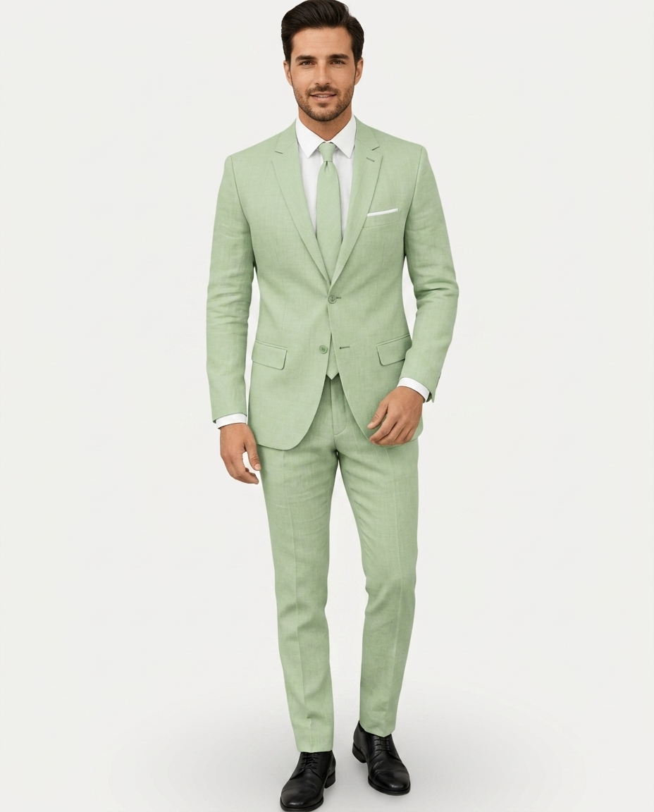 Traje de Hombre de Corte Entallado