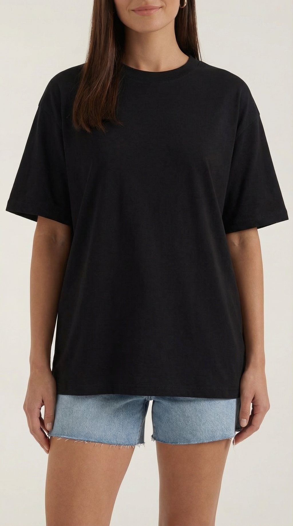 Camiseta Oversize para Mujer de Jersey Grueso