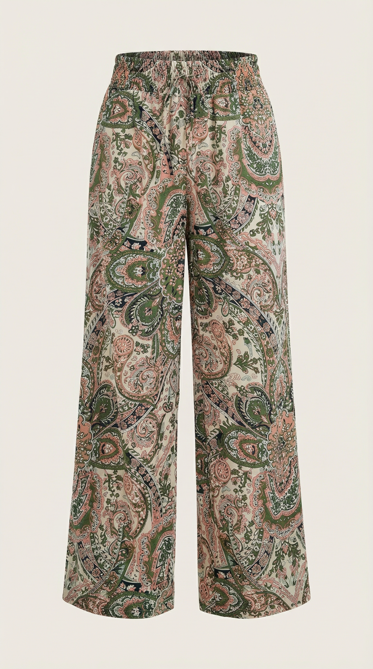 Pantalones de mujer con Estampado Paisley